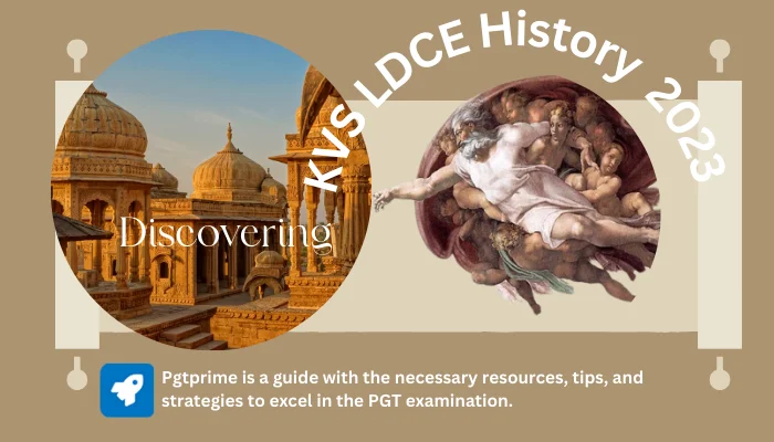 KVS LDCE History Question Paper and Answers PDF 2023