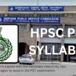 HPSC PGT Syllabus pdf 2024