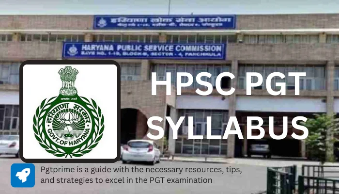 HPSC PGT Syllabus pdf 2024