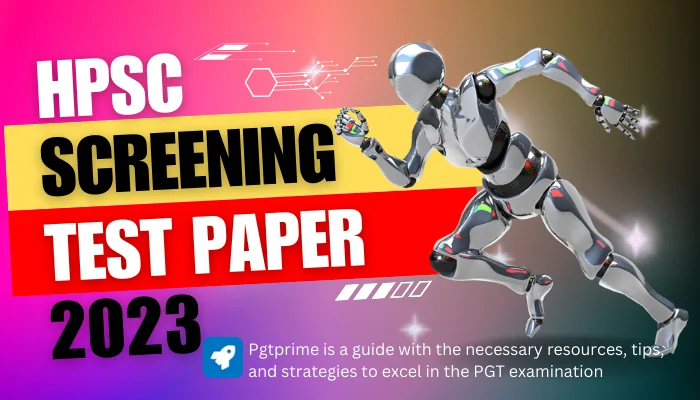 HPSC PGT screening paper pdf