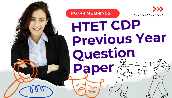 HTET CDP Previous Year Question Paper