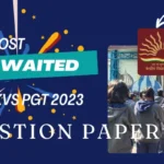 KVS PGT Question Paper 2023 pdf download