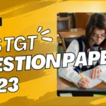 KVS TGT Question Paper 2023 pdf Download